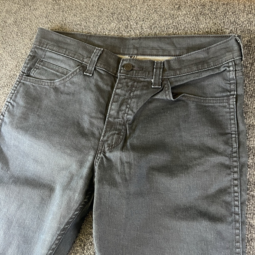 Levis 511 Jeans 34x30 Black‎ Label Levi Strauss Black Logo patch